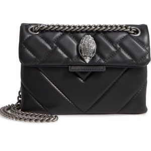 Kurt Geiger London quilted leather crossbody bag